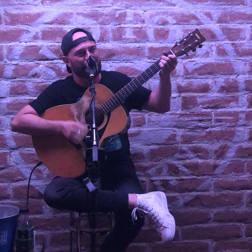 Wyves' Corey Gloden plays weekly at Old Town Tavern in Scottsdale.  -JENNIFER GOLDBERG