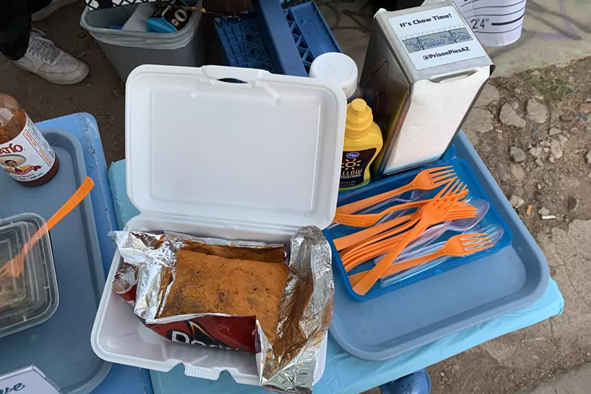 Prison-inspired tamales. - BAHAR ANOOSHAHR