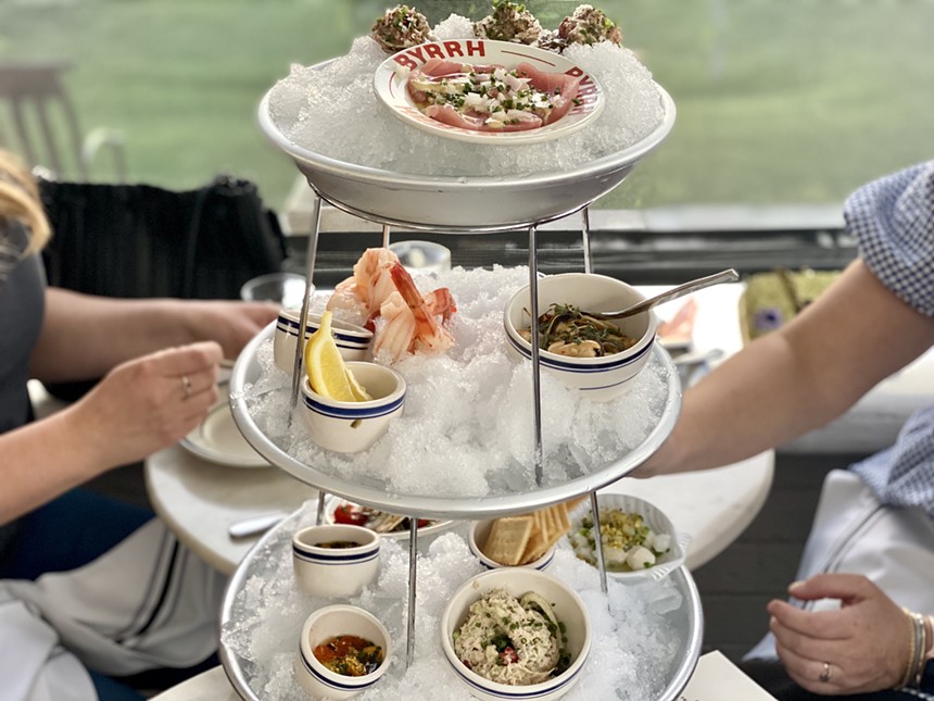 Sottise's fruits de mer is a showstopper. - ALLISON YOUNG