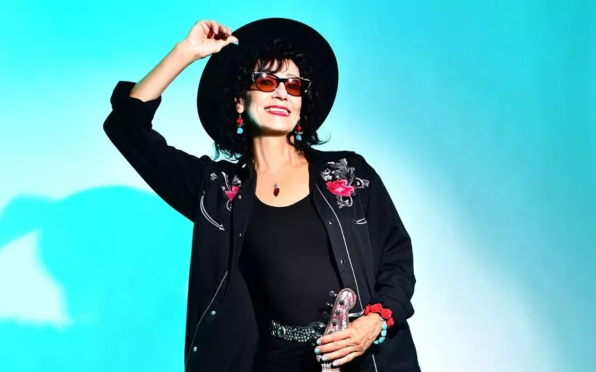 Country / rockabilly artist Rosie Flores. - MULE KICK RECORDS