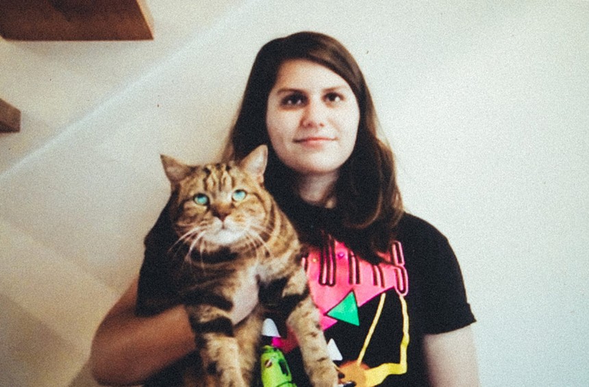 Alex Lahey comes to downtown Phoenix this weekend, albeit without her cat. - JACK STAFFORD