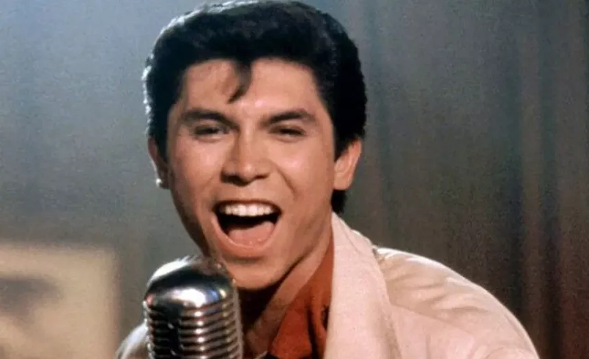 Lou Diamond Phillips plays Ritchie Valens in La Bamba. - COLUMBIA PICTURES