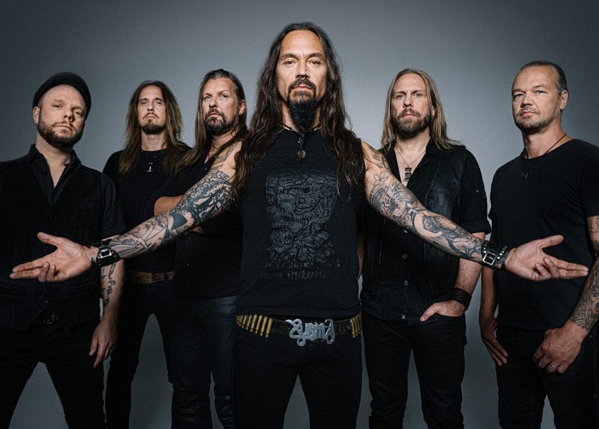 La banda finlandesa de heavy metal Amorphis.  - EXPLOSIÓN NUCLEAR