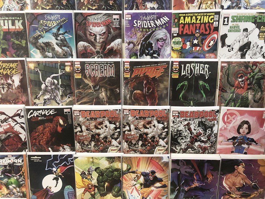 Comic books for sale at Gotham City Comics and Collectibles in Mesa. - BENJAMIN LEATHERMAN