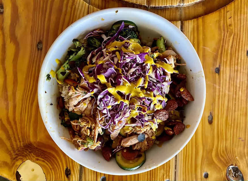 Pomegranate's Magic Dragon Bowl is magically delicious. - ALLISON YOUNG
