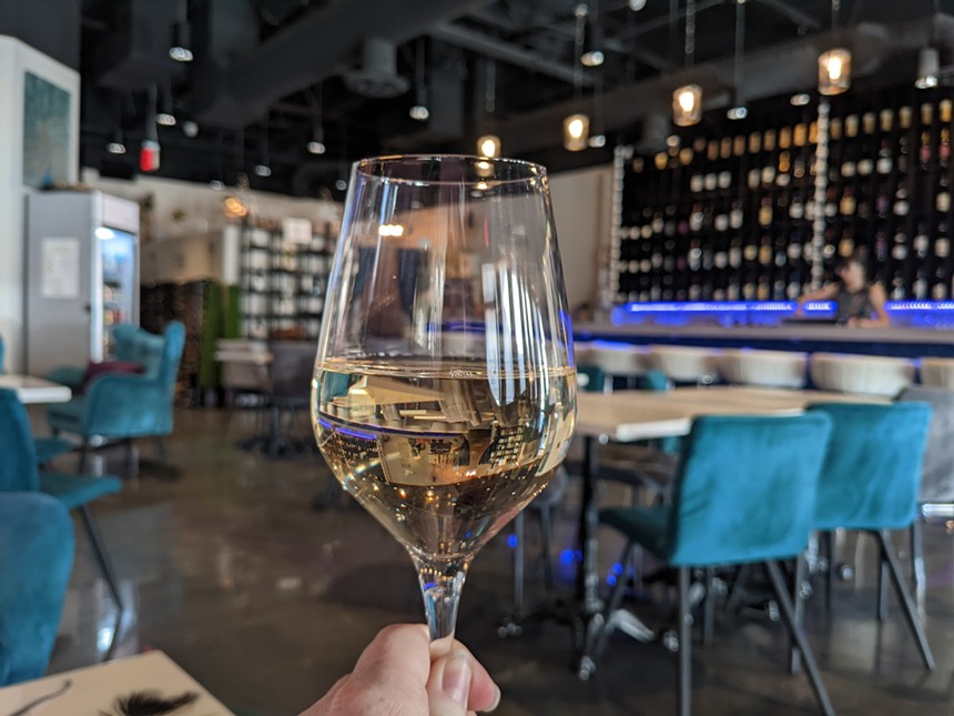 With comfy chairs, carb-based bites like bruschetta and burrata and an extensive wine list, Peacock Wine Bar checks all the boxes. - ALLISON TREBACZ