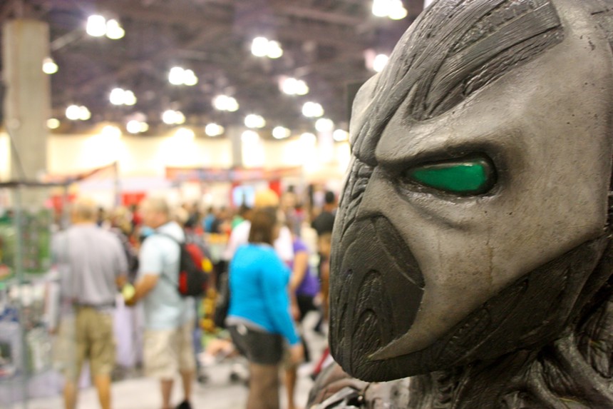Spawn makes an appearance in the exhibitor hall at Phoenix Comicon in 2011. - KEVIN DOOLEY/CC BY 2.0/FLICKR