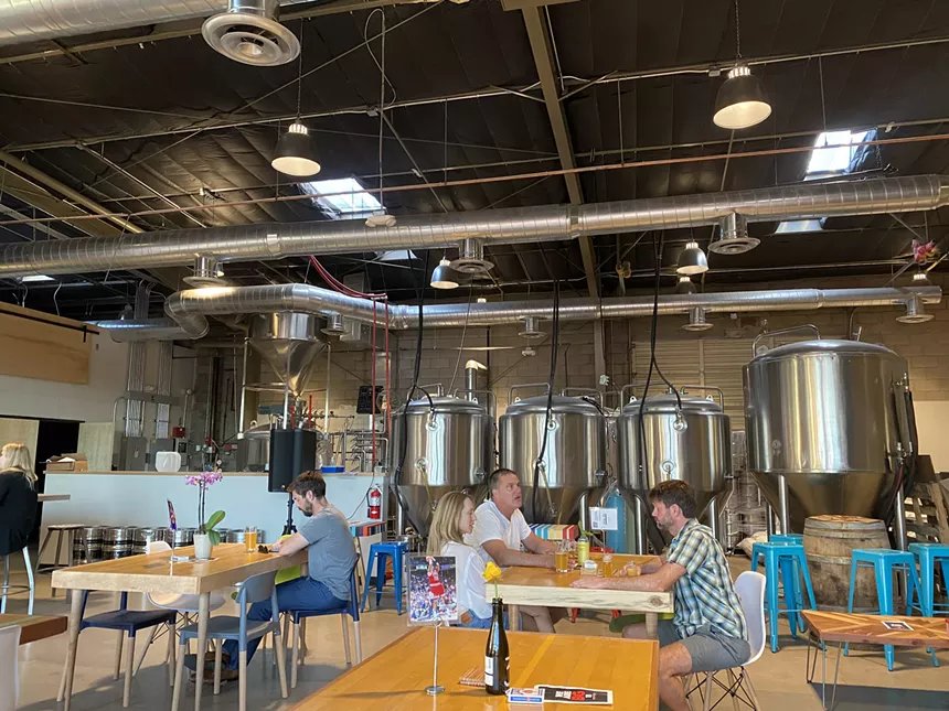 Sip Craft Beer at Roses by the Stairs, Phoenix's new brewery Phoenix New Times