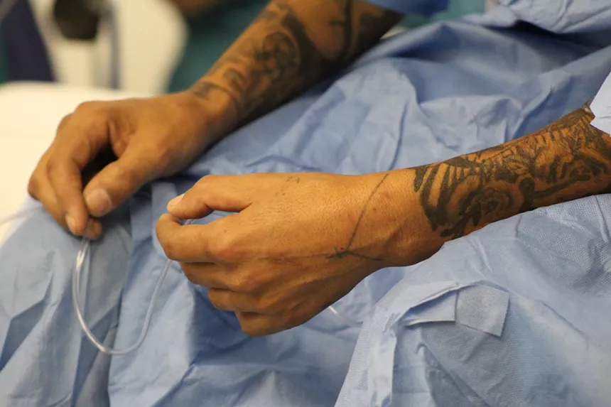 Tomás Hernández waited years for a vital operation. Without a partnership between Creighton University School of Medicine in Phoenix, the Osorio Foundation, and Hospital General de Puerto Peñasco, he might never have been able to afford it. - ELIAS WEISS