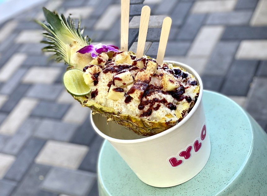 Order Lylo’s Hawaiian Piña for the perfect, shareable poolside dessert. - ALLISON YOUNG