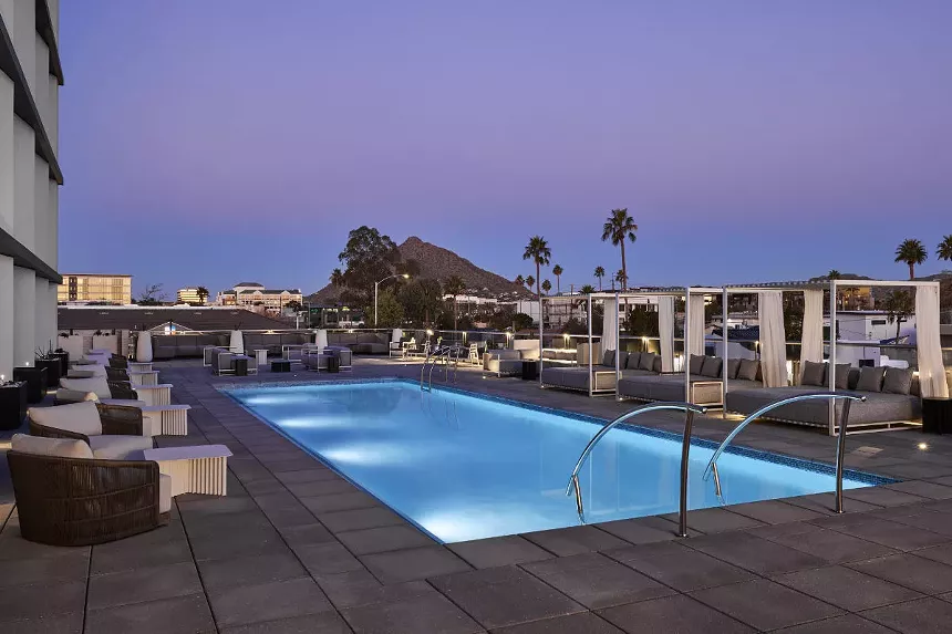 The pool and view from Senna House. - SENNA HOUSE