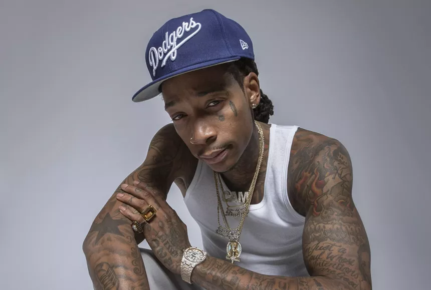 Ο σταρ της ραπ Wiz Khalifa. - ATLANTIC RECORDS