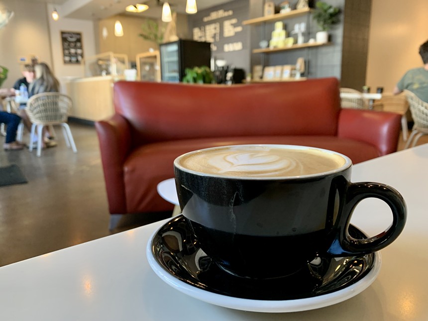 Cafetal coffee in a mug.