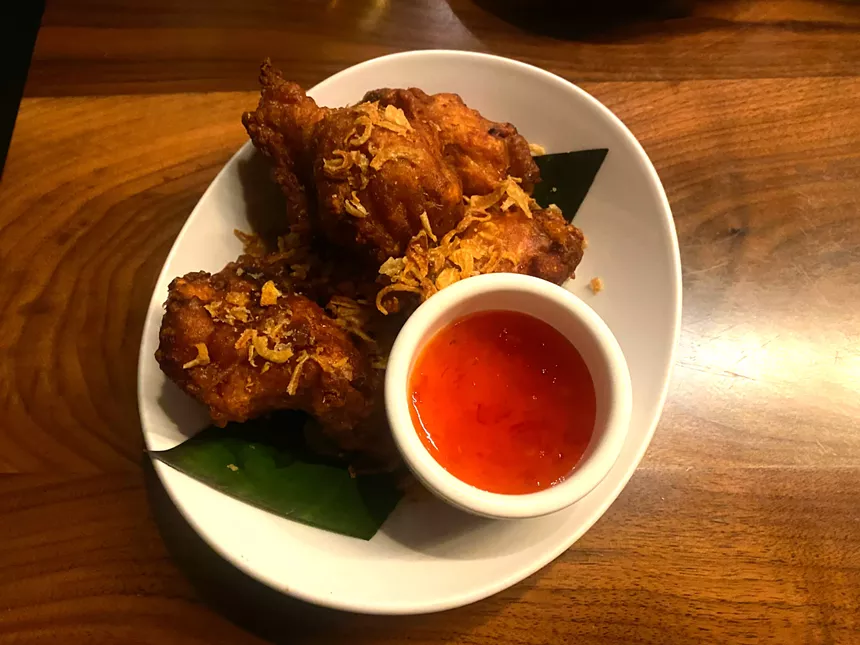 The fried chicken is a solid plate, but not as good as the rest. -NATASHA YEE