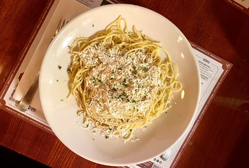 Mizithra cheese and brown butter are a factory favorite. - ALLISON YOUNG