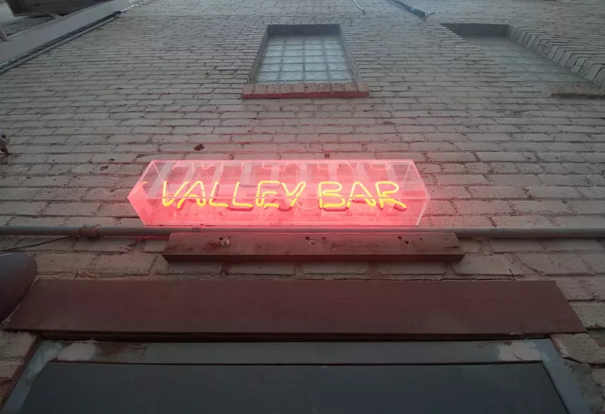 Entrance to Valley Bar in downtown Phoenix. - Benjamin Leather