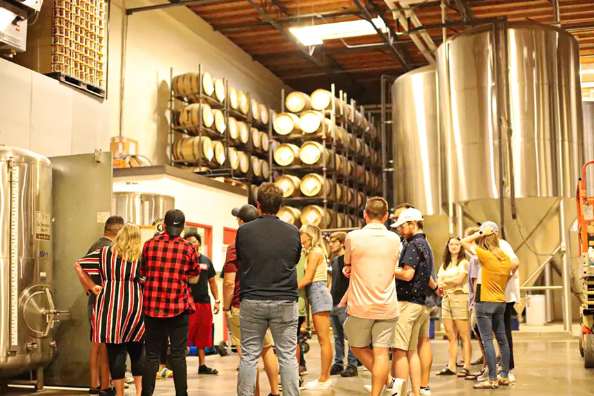 SanTan brewery tour