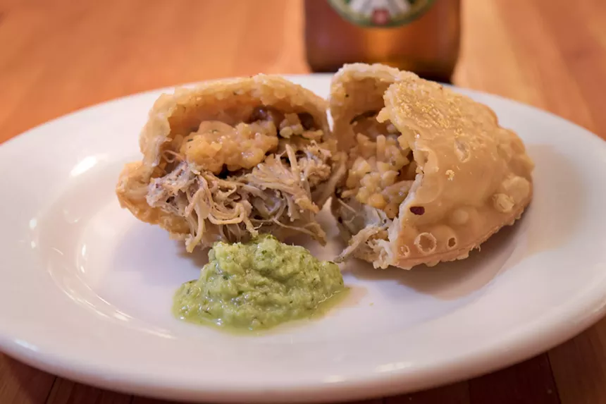 Republica Empanada plate.