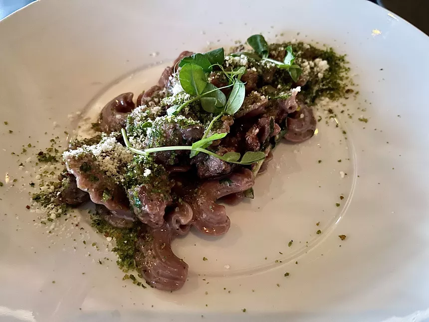 The Rosso Creste di Gallo at Fat Ox.
