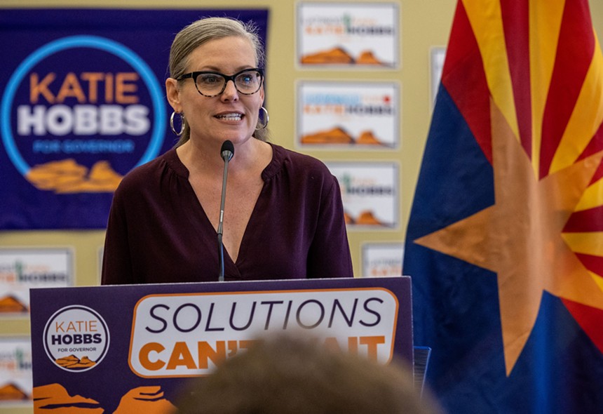 Arizona politics: Katie Hobbs touts her political competence – and