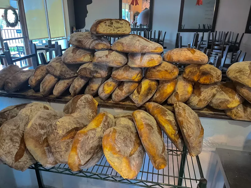 Bread at Fabio on Fire.