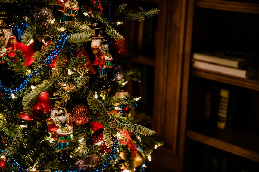 Christmas tree at Royal Palms Resort & Spa.