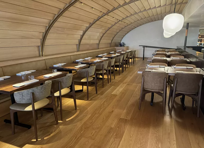 Uchi dining room.