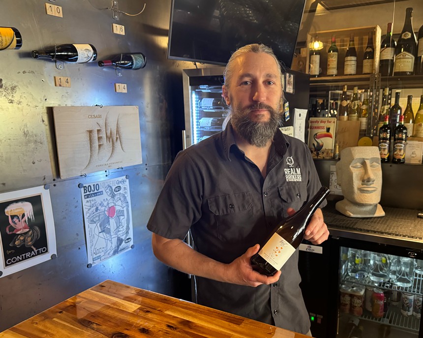 Hidden Track Bottle Shop & Wine Bar owner Craig Dziadowicz.