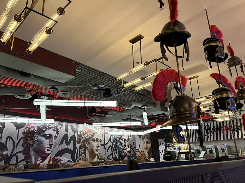 The Rosticceria interior.