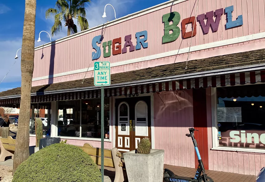 Exterior of Sugar Bowl.