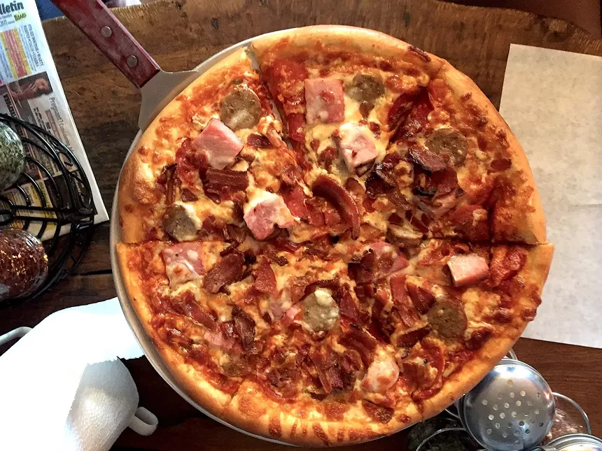 Pizza from Grand Avenue Pizza Co.