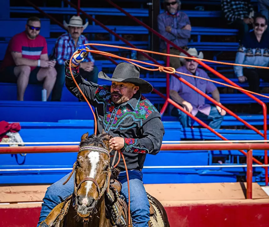 Cowboy at Arizona Gay Rodeo
