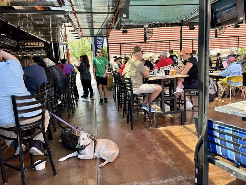 OHSO Sunnyslope patio.