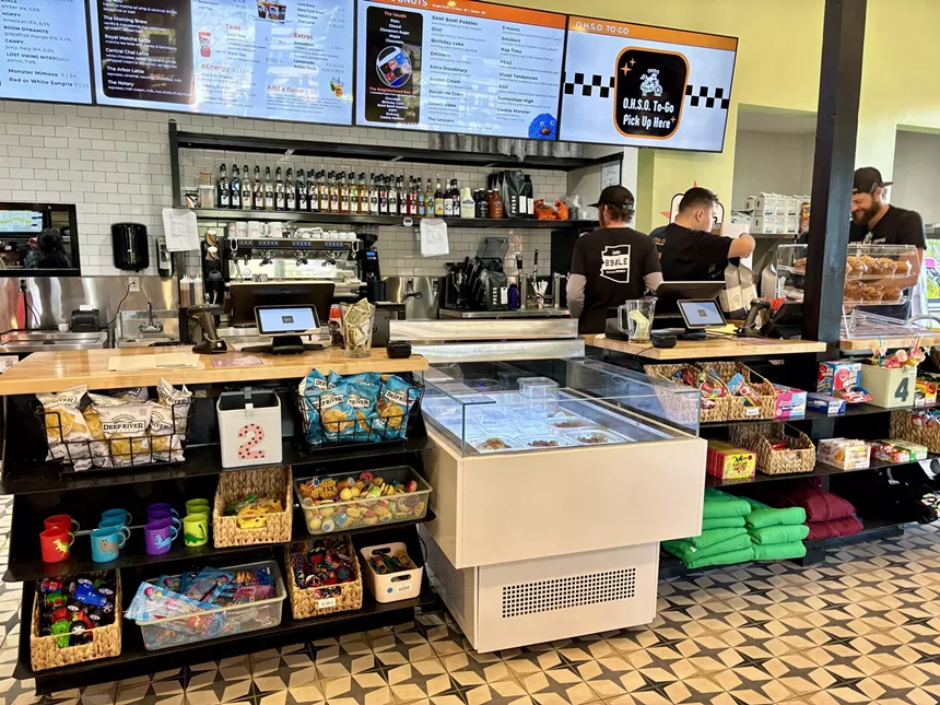 Counter at Little O's.