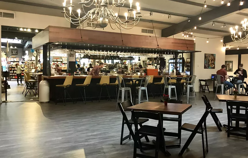 Changing Hands cafe.