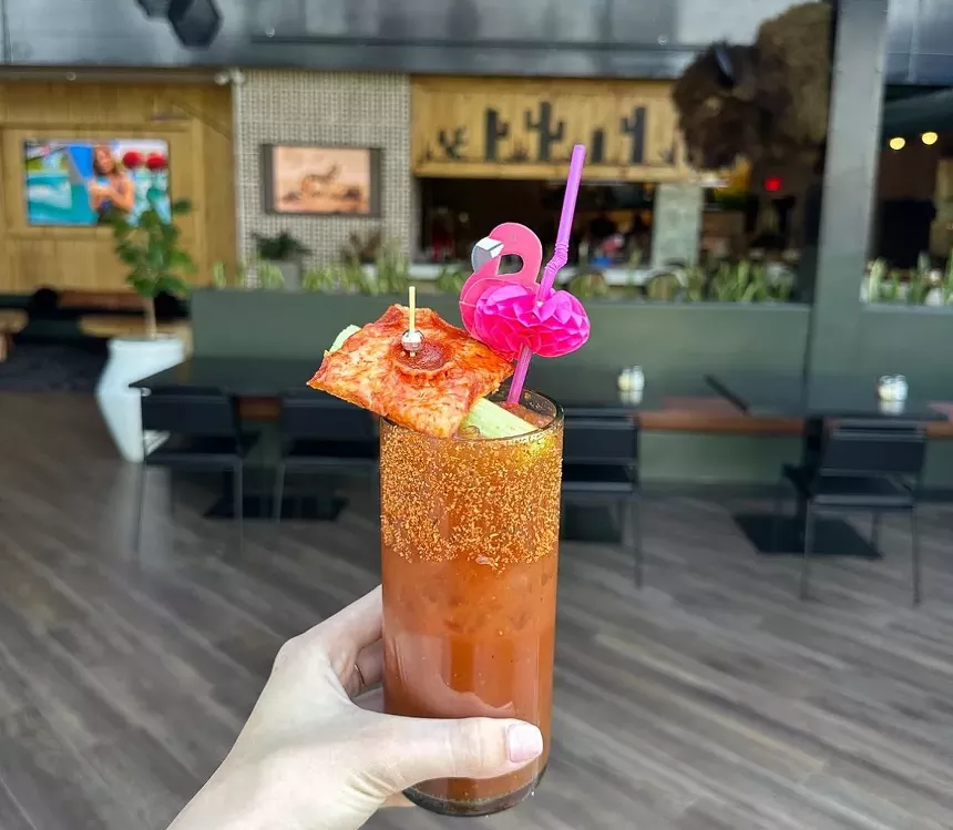 A bloody Mary.