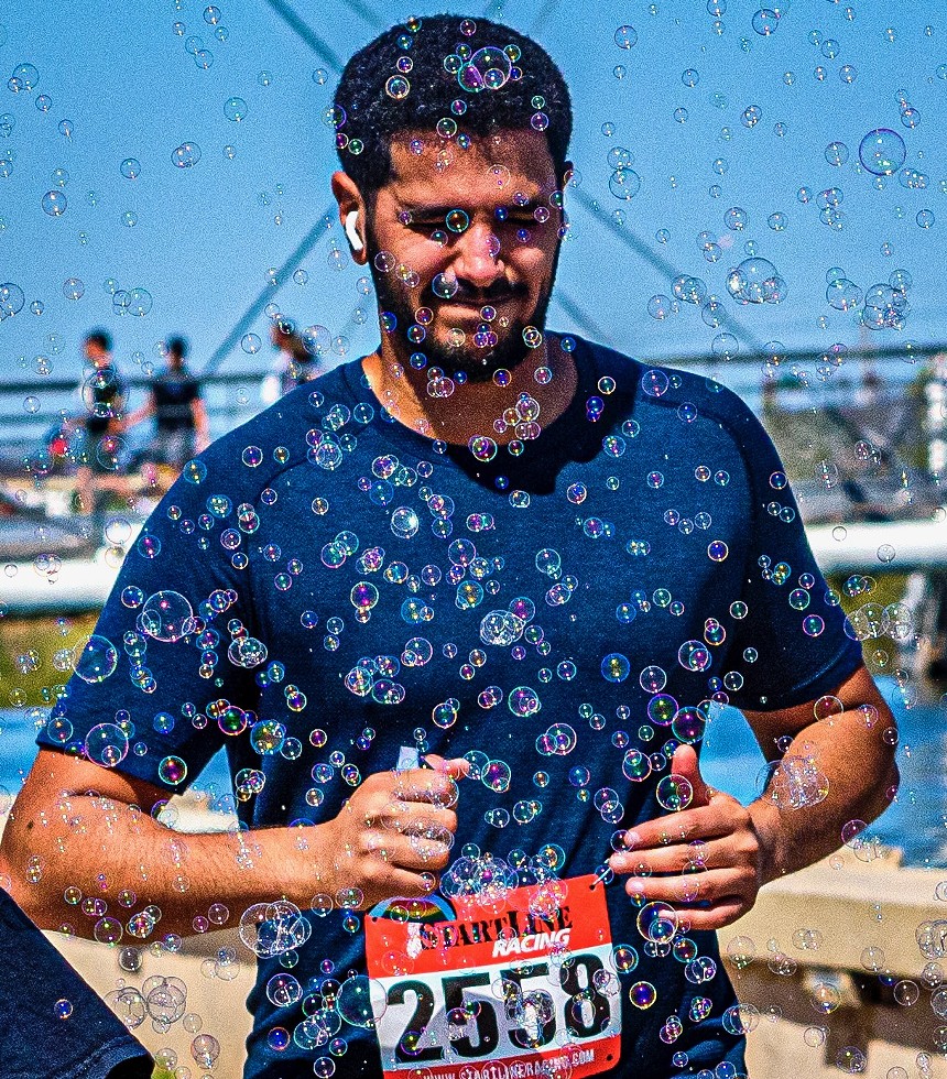 Runner at AIDS Walk Arizona