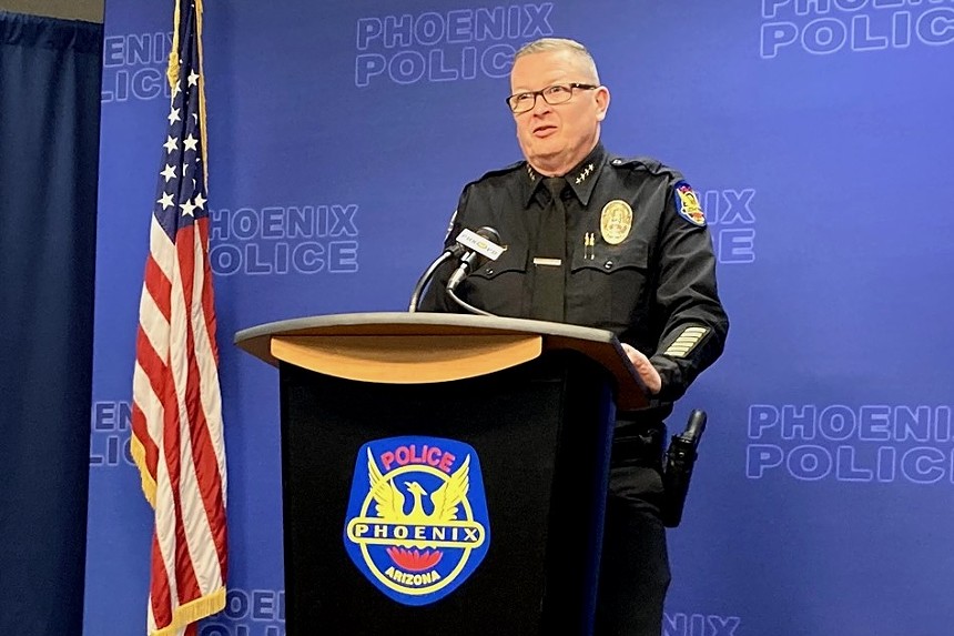 Phoenix police Chief Michael Sullivan