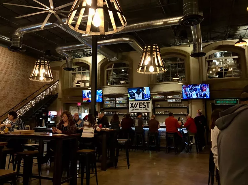 The downtown Mesa location of 12 West Brewing Co.