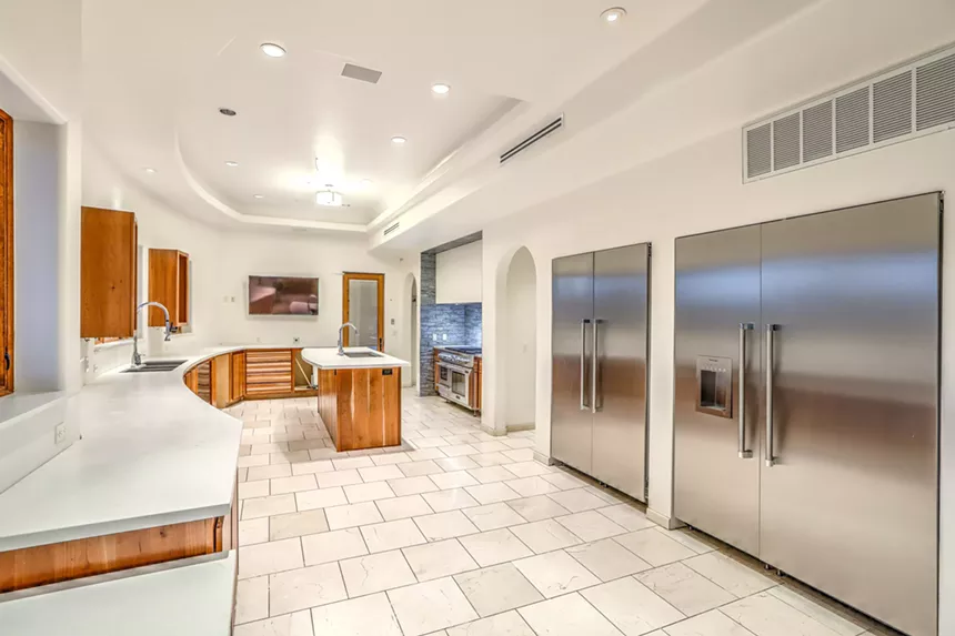 A luxury kitchen.