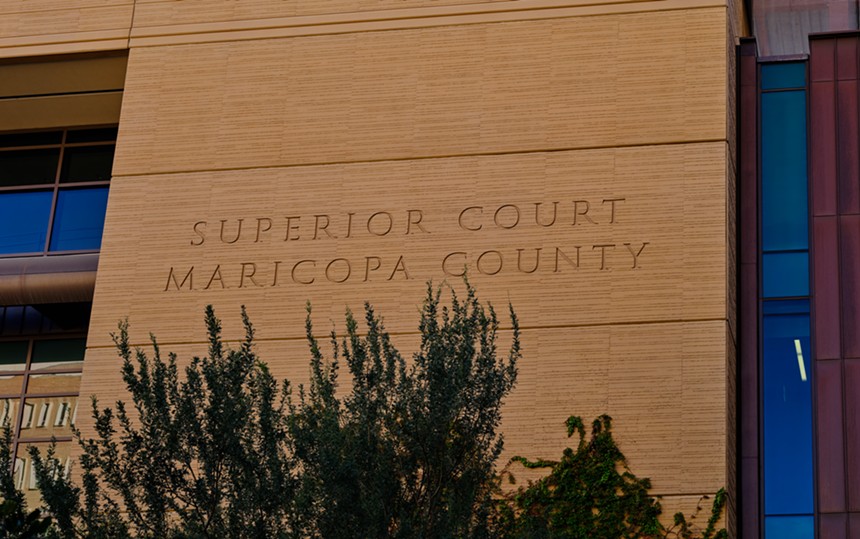 the exterior of maricopa county superior court