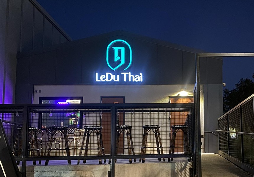 The exterior of LeDu Thai.