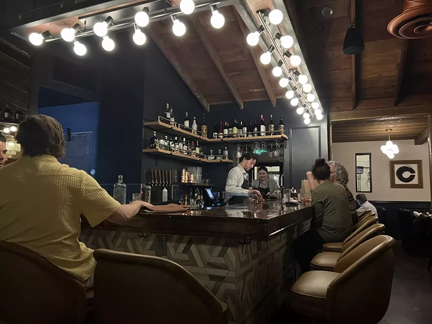 Bar at Copper & Sage.