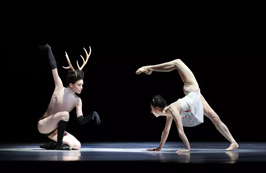A scene from a ballet.