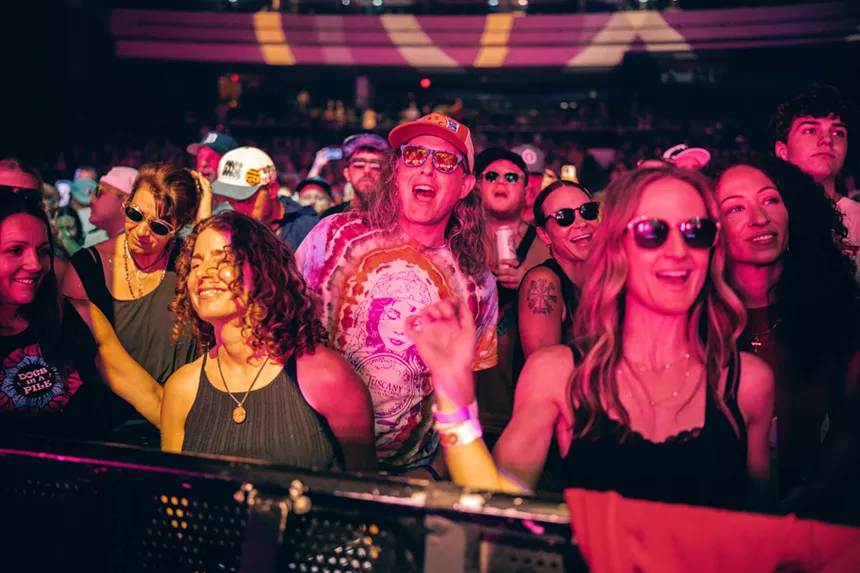 Fans at concert