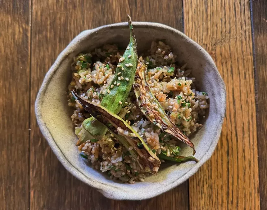A dish from The Larder & The Delta
