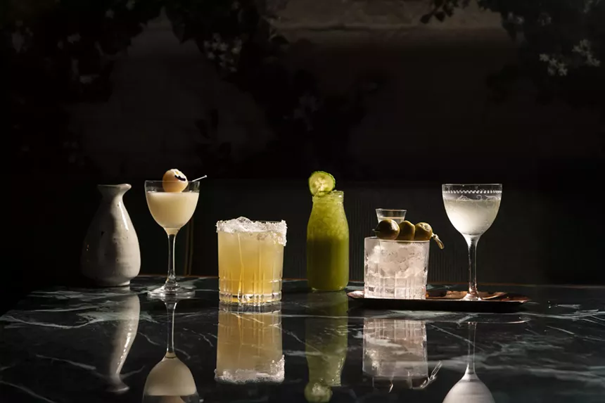Cocktails from Catch.