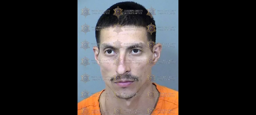 a man's mugshot