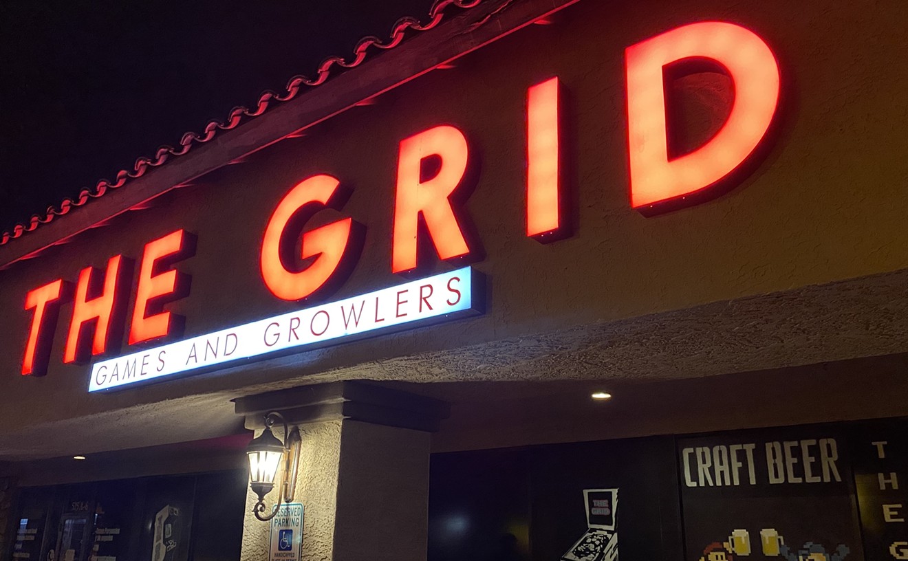 The exterior of The Grid in Mesa.