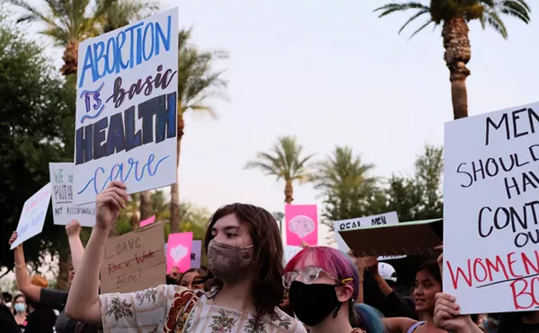 Hundreds March for Abortion Rights in Phoenix After Supreme Court Shock